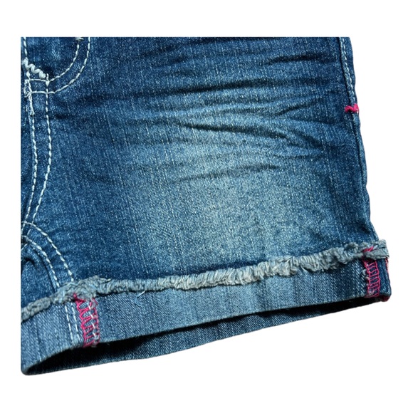 YASO Girls Distressed Denim Shorts NWT Size 4T. - Picture 3 of 7